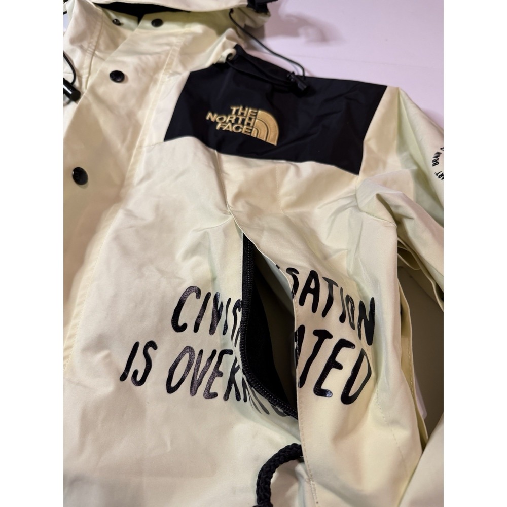 Brain Dead The North Face -Civilization Is Overrated Parka Jacket Sz Medium Rare - Picture 8 of 16